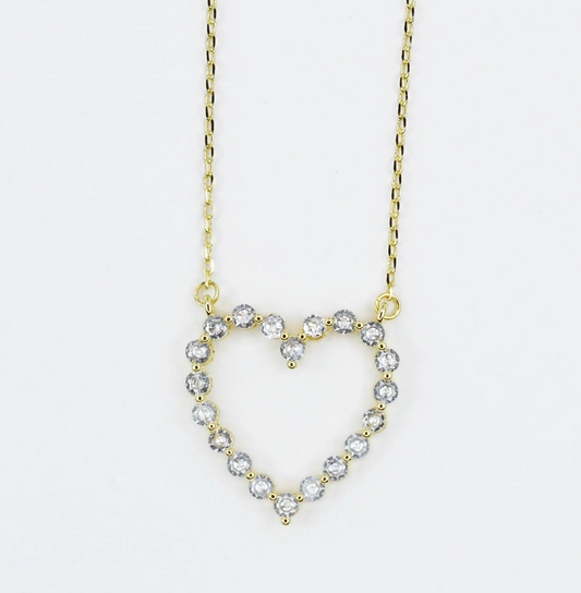 Sparkle Heart Necklace