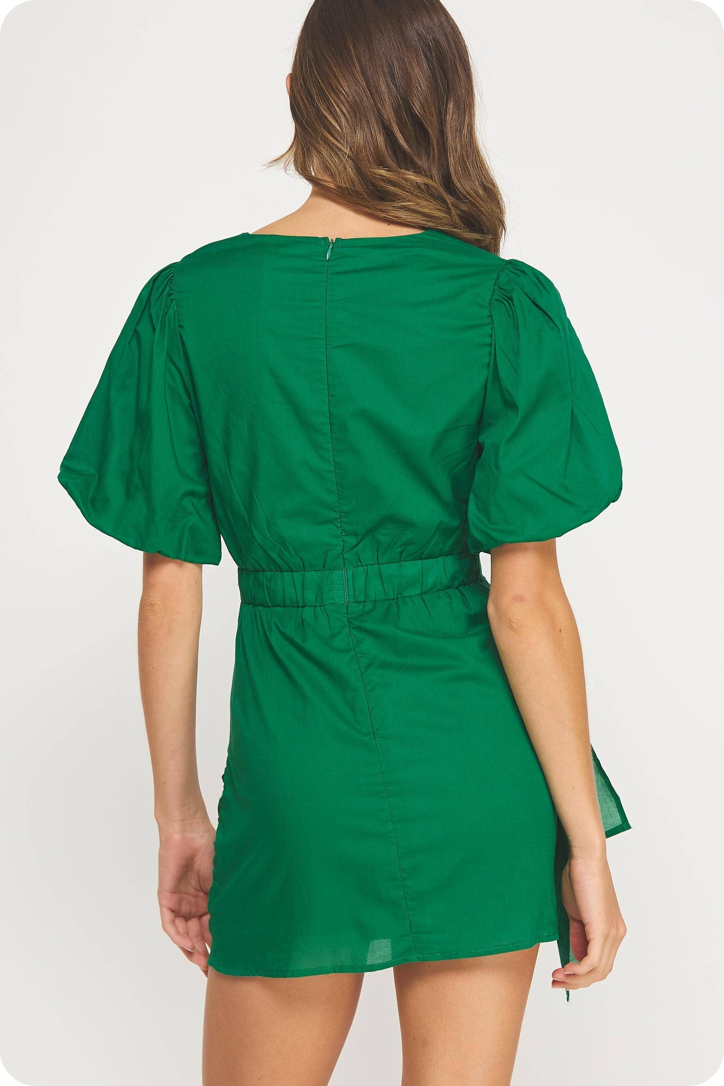 Emerald Mini Dress