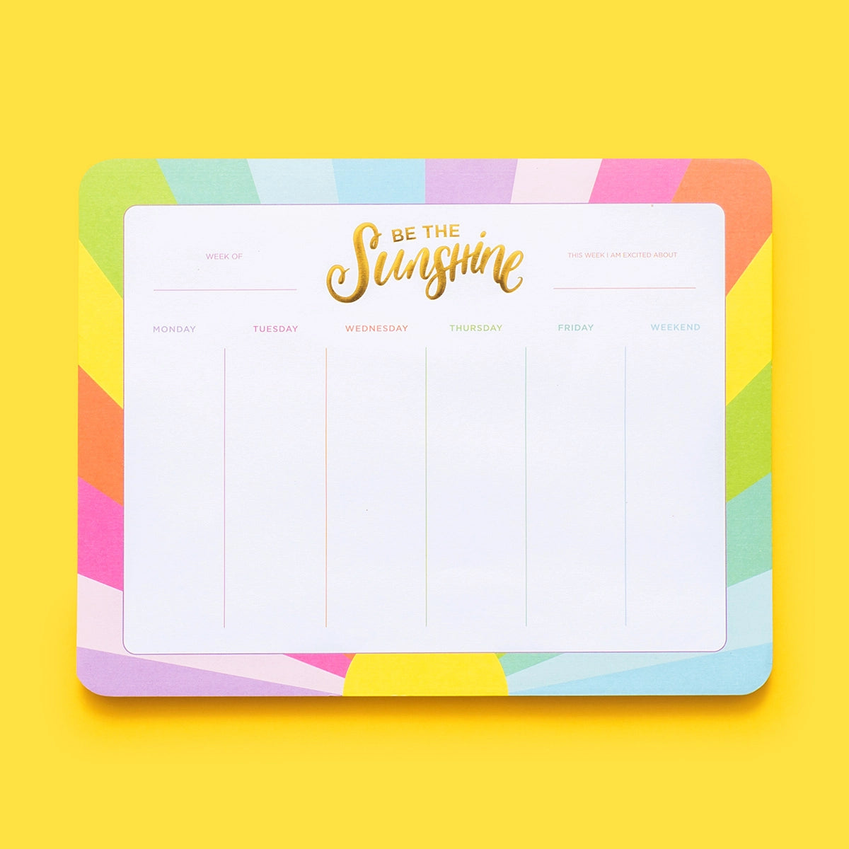 Be the Sunshine Planner