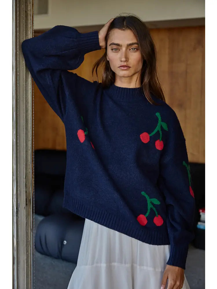 Cherry Sweater