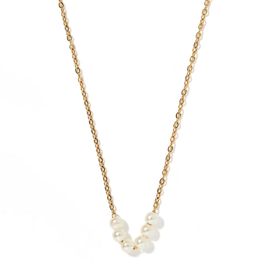 Linny Co Delta Pearl Necklace
