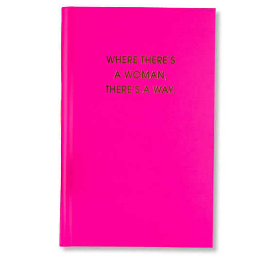 Hot Pink Hardcover Journal